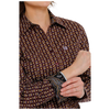 MSW9164194 Cinch Women's Long Sleeve Geometric Print Western Shirt