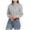 MSW9164201 Cinch Women's Long Sleeve Western Button Shirt - Multicolor