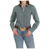 MSW9165029 Cinch Women's Long Sleeve Western Button Shirt - Multicolor