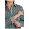 MSW9165029 Cinch Women's Long Sleeve Western Button Shirt - Multicolor