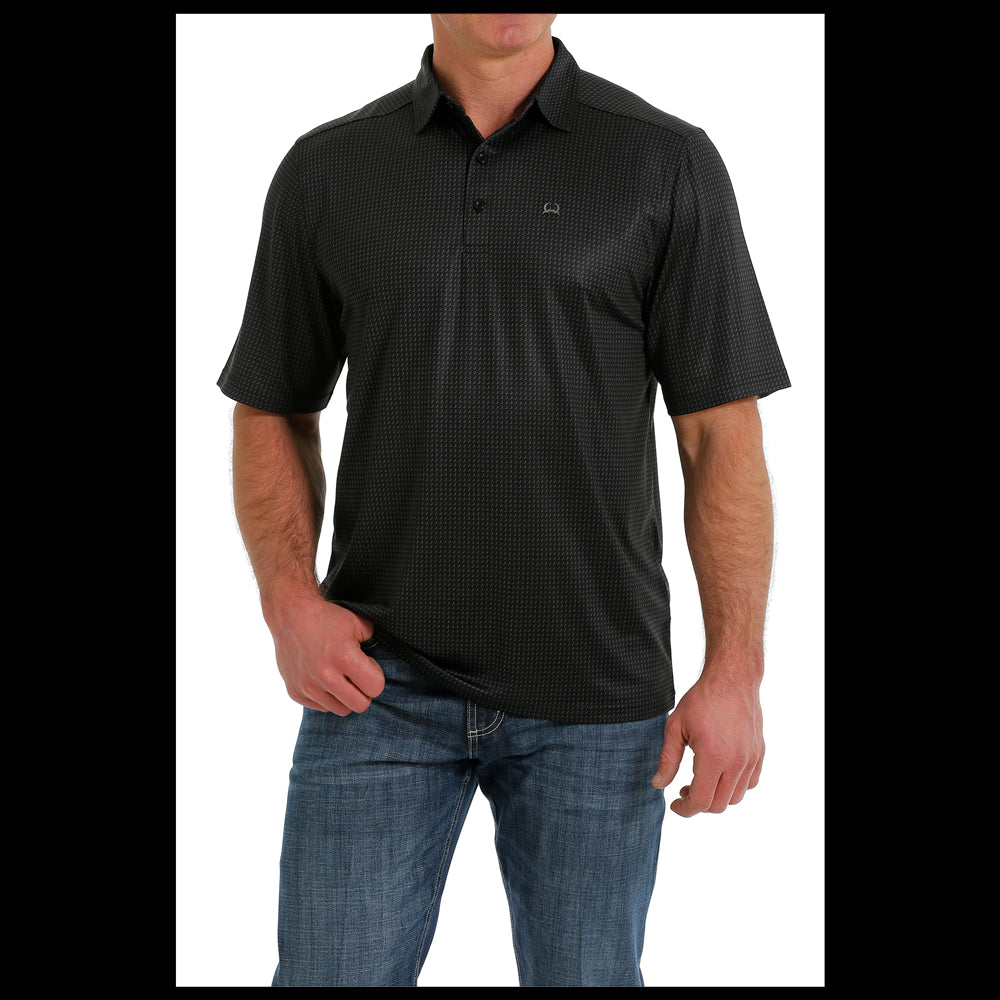 MTK1863022 Cinch Men's ArenaFlex Polo Shirt - Black