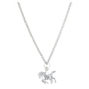 NC3381 Montana Silversmiths Prancing Horse Necklace