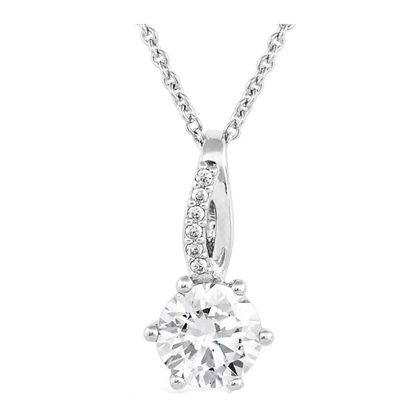 NC5312 Montana Silversmiths The Right Note CZ Necklace
