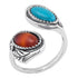 RG4738 Montana Silversmiths Earth and Sky Open Ring