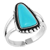 RG5485 Montana Silversmiths Ways of the West Turquoise Ring