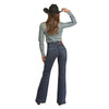 RRWD5HR0GH Rock & Roll Cowgirl High Rise Front Flap Denim Trouser