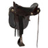 T49-620-4163-11 Tucker Equitation Endurance Trail Saddle 16.5 Brown/Brass Medium Tree