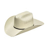 T7151848 Twister Western Straw Cowboy Hat- Natural
