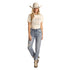 WSC3536 Rock & Roll Women's High Rise Cropped Jeans