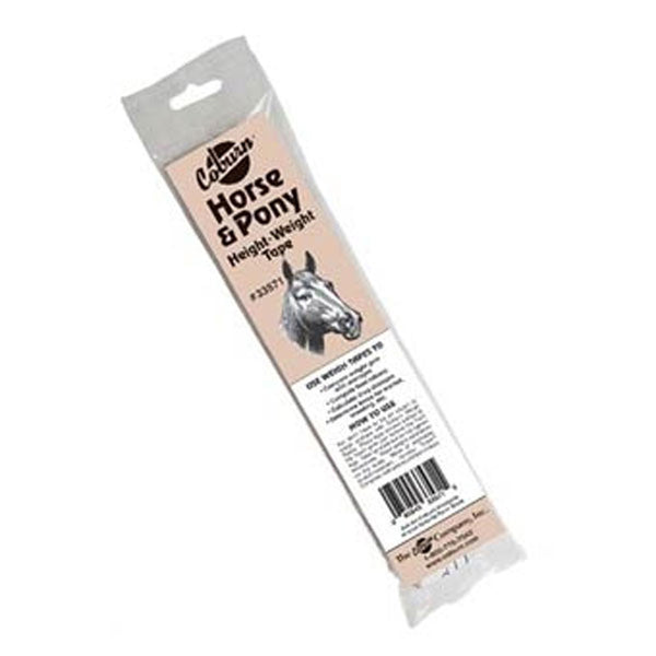 Horse & Pony Height Weight Tape    17698193