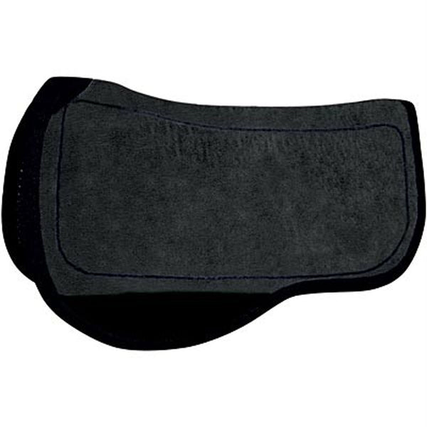 22670T Reinsman Contoured Trail Pad with Tacky Too Bottom Black Microsuede