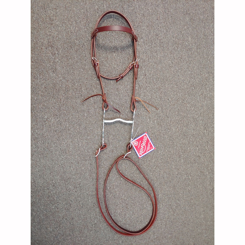 7005 Reinsman Pony Bridle Set Bit Included