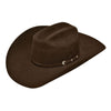 A7520047 Ariat 2X Wool Cowboy Hat Chocolate