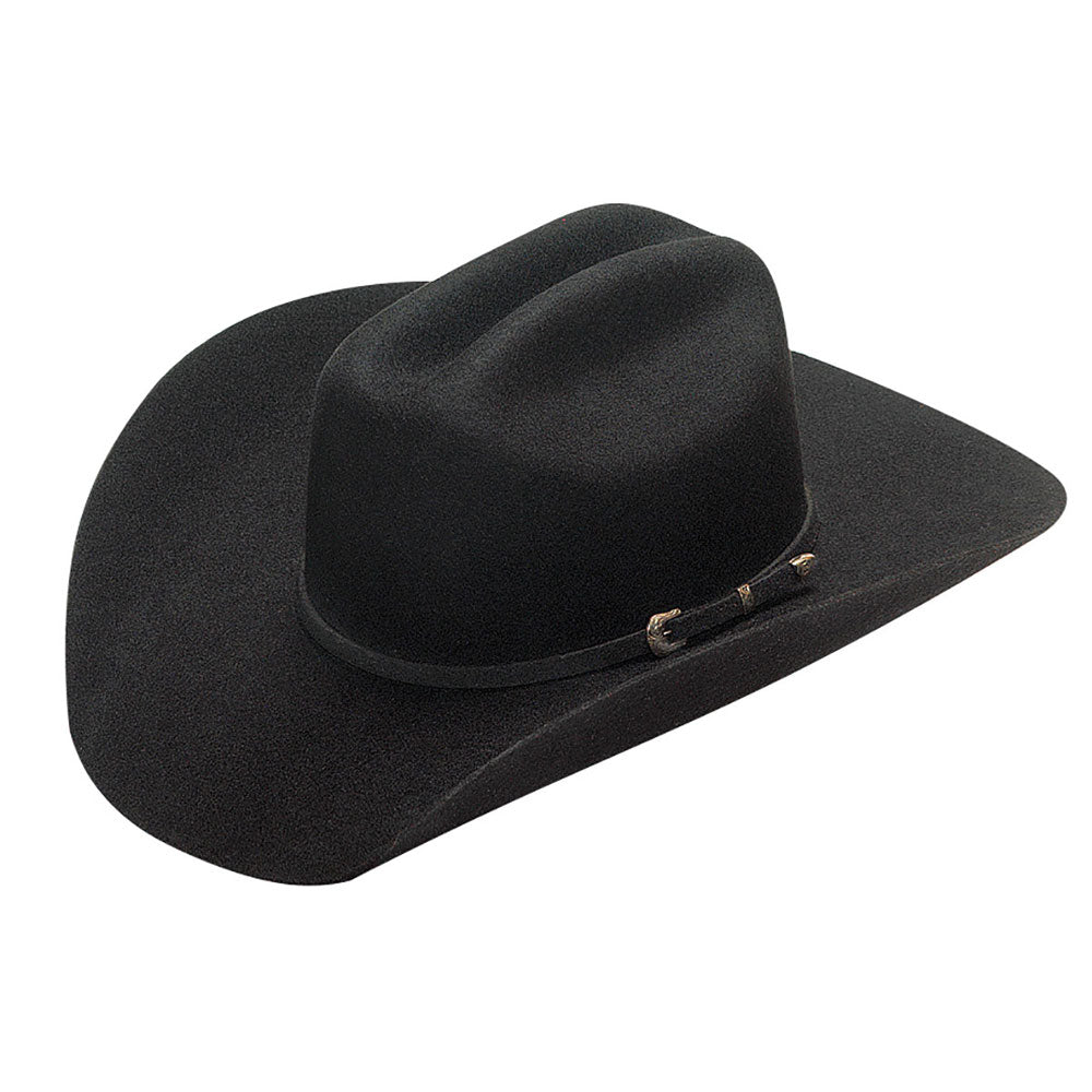 T7101001 Twister Dallas Wool Western Cowboy Hat Black