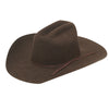 T7234047 Twister Junior Chocolate Wool Western Cowboy Hat
