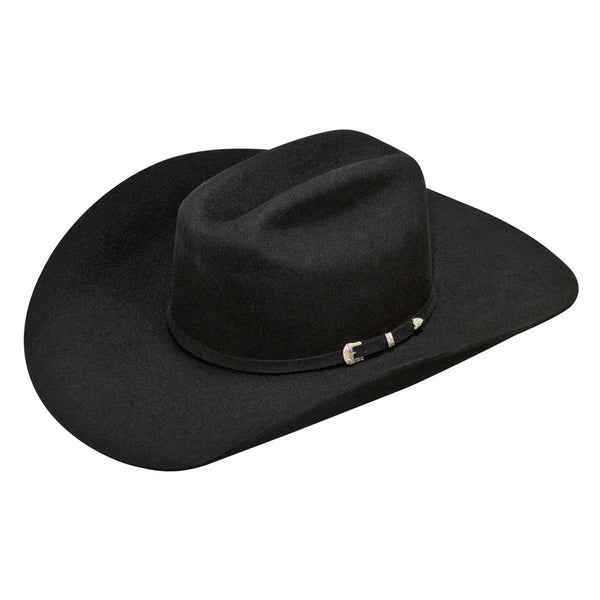 A7520001 Ariat 2X Black Wool Western Cowboy Hat