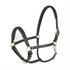 22136 Horze Leather Largo Halter - Dark Brown