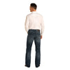 M0D3383 Rock & Roll Denim Men's Double Barrel Reflex Fit Bootcut Stretch Jeans