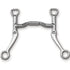 89-11365 Myler Flat Shank with Sweet Iron Forward Tilt Ported Barrel MB 36