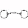 89-29045 Myler Eggbutt without Hooks w/Stainless Steel Low Port Comfort Snaffle MB 04