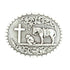 37374 Nocona Men's Cowboy Prayer Oval Belt Buckle