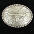 37981 Nocona Men's Longhorn Oval Western Belt Buckle