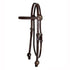 0125-6701 Circle Y Antique Copper 5/8 Inch Browband Headstall - Walnut