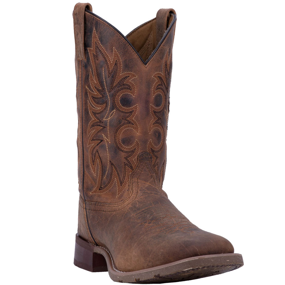 7835 Laredo Men's Durant Western Cowboy Boot Rust Leather