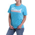 MST7848008 Cinch Women' s Logo Short Sleeve Tee Blue