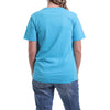 MST7848008 Cinch Women' s Logo Short Sleeve Tee Blue