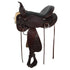 6808-1601-05 High Horse Oyster Creek Trail Saddle 16 Inch Walnut Wide Tree