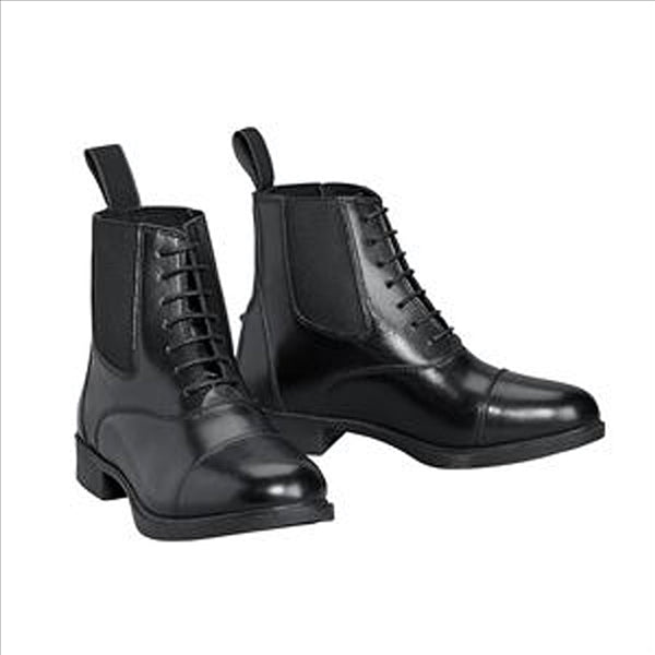 763 Lakeridge Kids Lace Synthetic Paddock Boots Devon-Aire Black