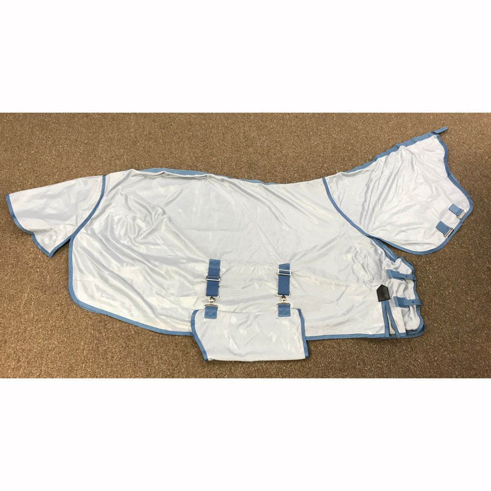 623252 WeatherBeeta Airflow Combination Flt Sheet Size 66 lightblue with Faded Denim Trim