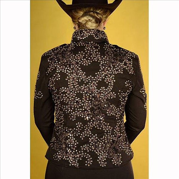 12323 Wire Horse LTD. Chocolate Lace Horse Show Jacket