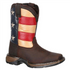 DBT0159 Durango Little Kids' Flag Western Boot