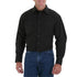 71105BK Wrangler Men's Black  Long Sleeve Western Snap Shirt