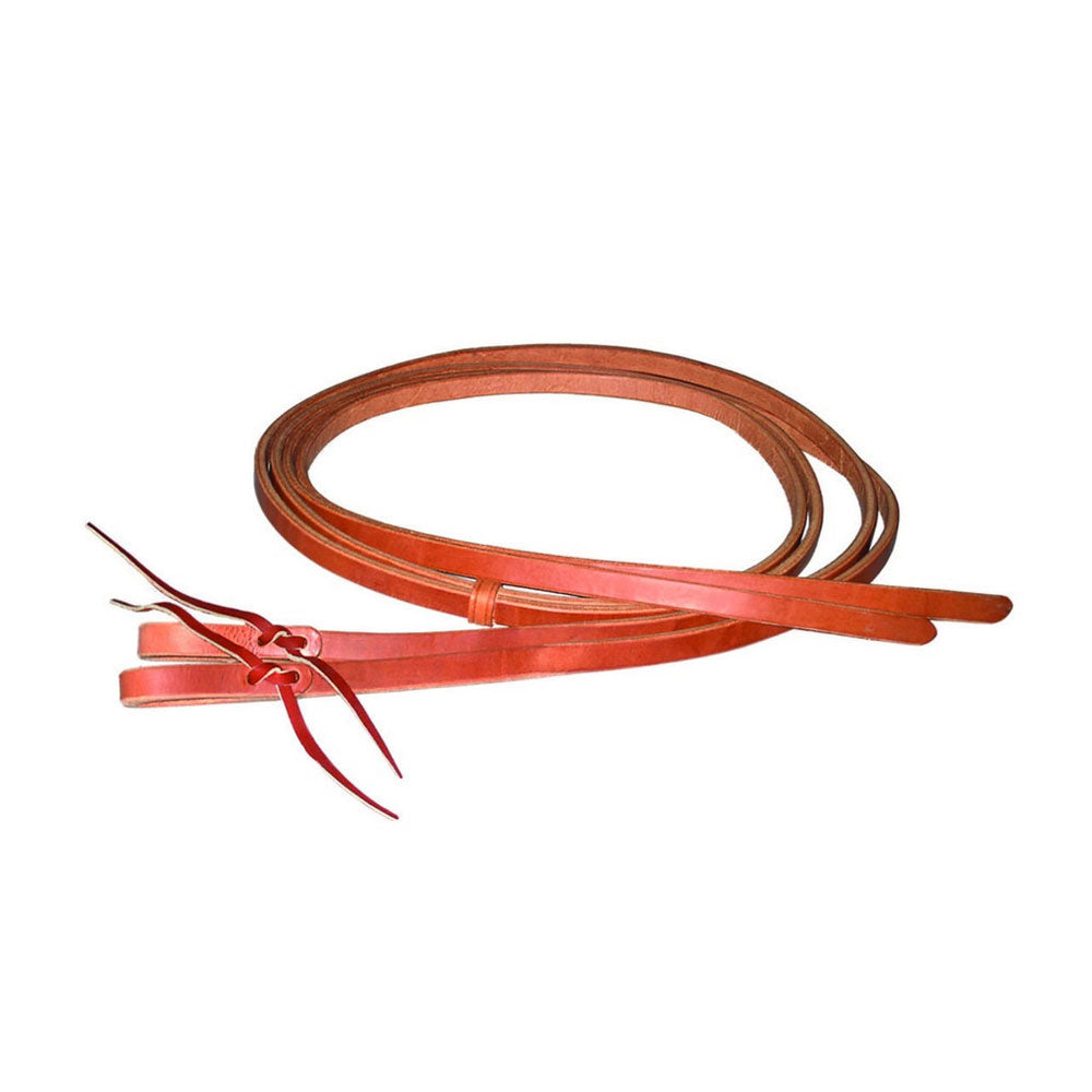 H348 Wire Horse Custom Hand Rubbed Hermann Oak Split Waterloop Reins