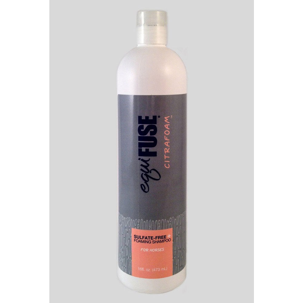 EFC105 Equifuse CitraFoam Sulfate Free Foaming Horse Shampoo 16 oz