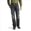 10014004 Ariat Men's M5 Dark Wash Denim Jeans - Double Crossed Badlands