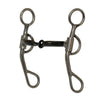 DR049 Diamond R Argentine Smooth Sweet Iron Snaffle Bit- 5 Inch
