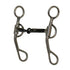 DR049 Diamond R Argentine Smooth Sweet Iron Snaffle Bit- 5 Inch