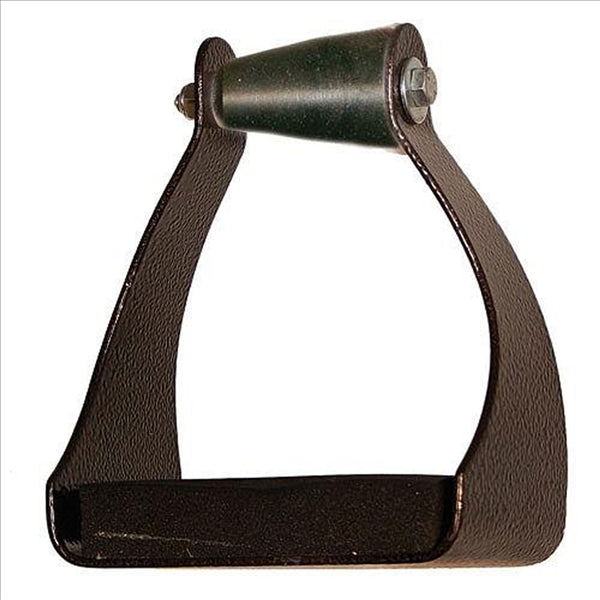 0240 Tucker Ergo Balance Trail Glide Stirrups - Brown