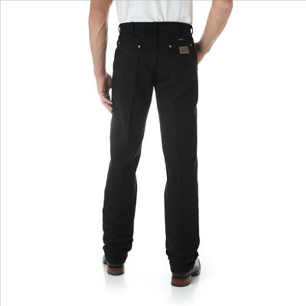 Black cowboy cut wranglers Clearance
