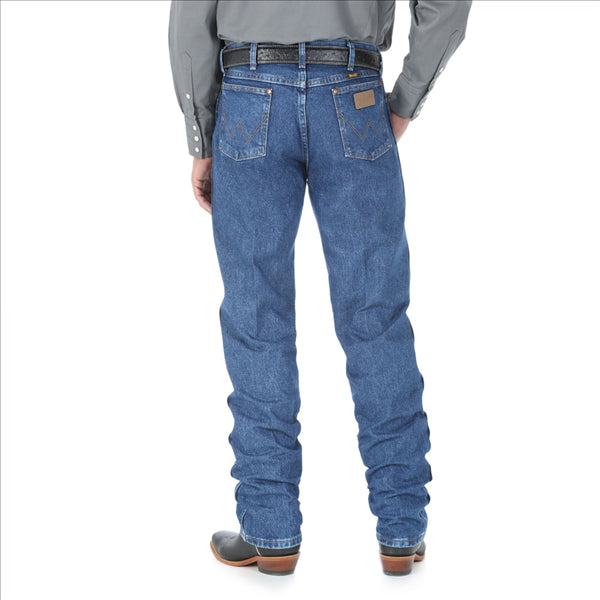 13MWZGK Wrangler Men's Cowboy Cut Original Fit Jeans Stone Wash