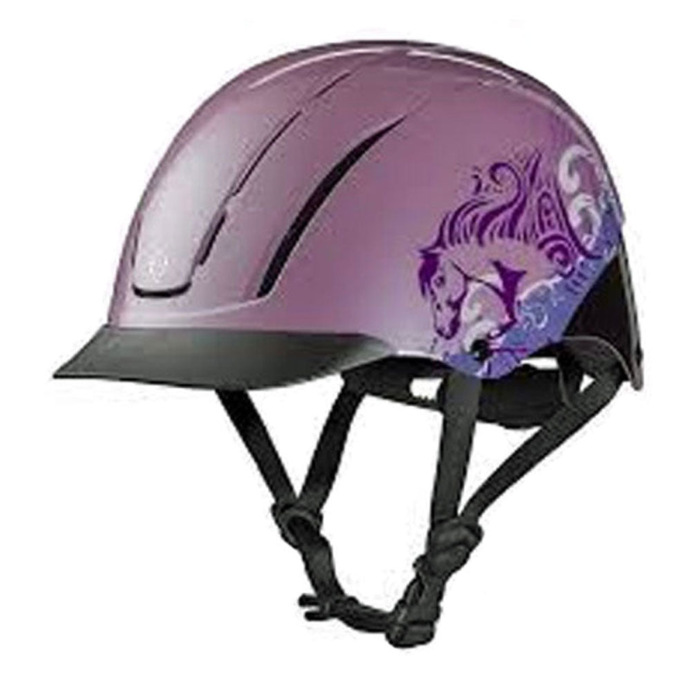 04-538 Troxel Spirit Riding Helmet Pink Dreamscape