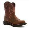 L9903 Justin Ladies Gypsy 8 Inch Aged Bark Western Cowboy Boot