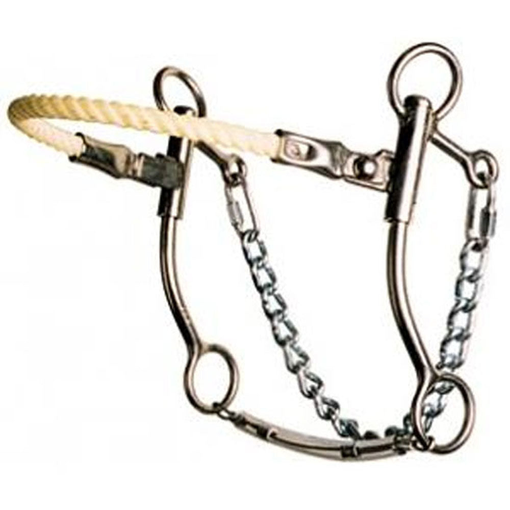 935 Reinsman Jim Warner Hackamore Rope Nose