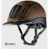 04-369 Troxel Sierra Western Riding Helmet Brown