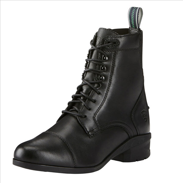 10020123 Ariat Women's Heritage IV Paddock Boot Lace Up Black