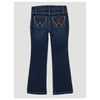 09MWGNL Wrangler Girl's Premium Patch Boot Cut Jeans - Lacie